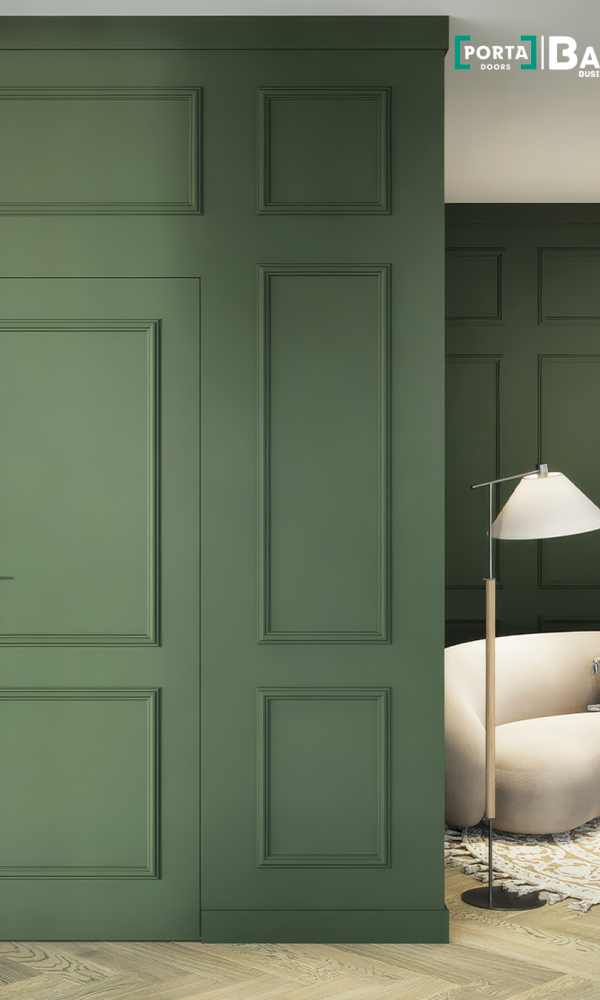 ابواب خشب مودرن للشقق