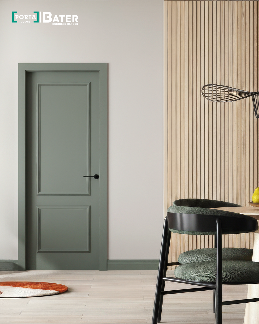 قفل ذكي للباب الخارجي